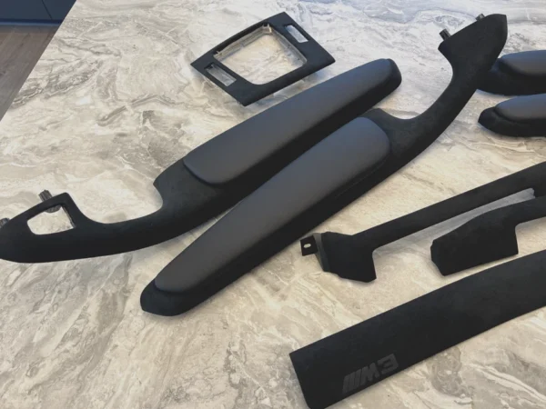 BMW E46 M3 COUPE Interior trim Set ALCANTARA + NAPPPA Door Armrest