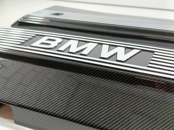 s-l960 (5) BMW Engine Cover Carbon Fiber Dipped E36 E38 E39 E46 M52 M54 1740160 1748633