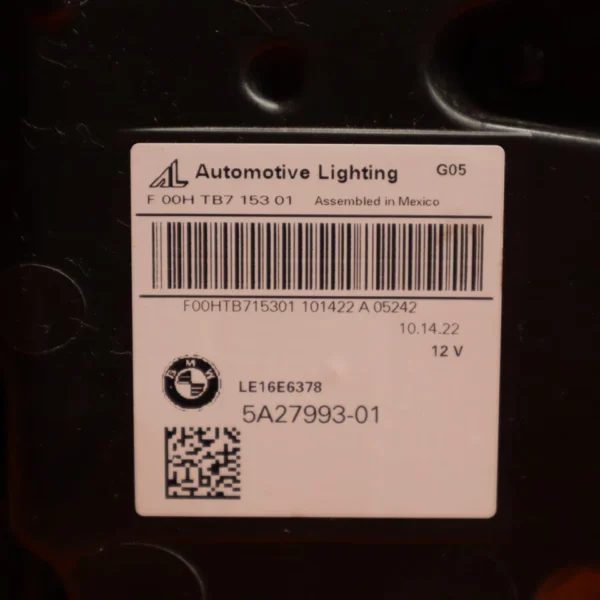 s-l960 (6) BMW X5 HEADLIGHT LEFT DRIVER 2019 2020 2021 2022 X6 5A27993-01 G05 G06 OEM