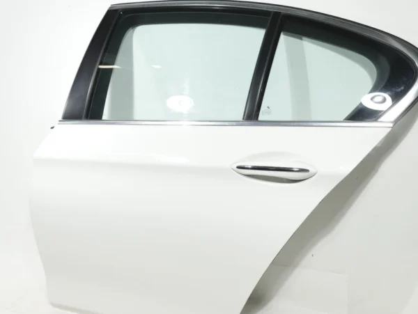11-16 BMW F10 5 Series COMPLETE Door Rear Left Driver Side Alpine White 300 OEM