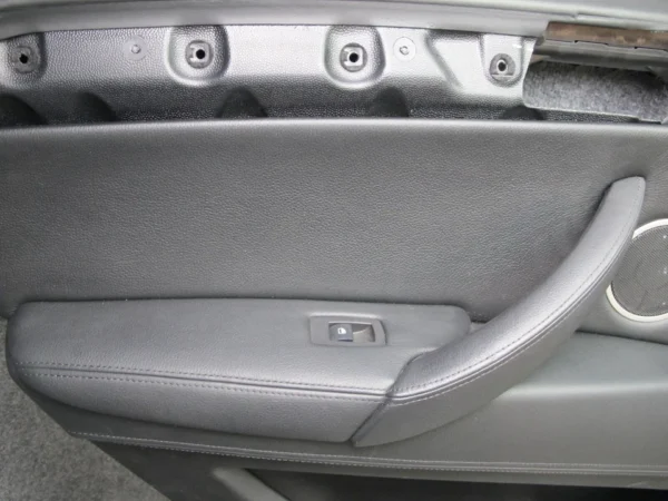 10-14 BMW E71 X6 X6M SET OF 2 REAR DOOR INTERIOR TRIM PANEL W SUN SHADES OEM