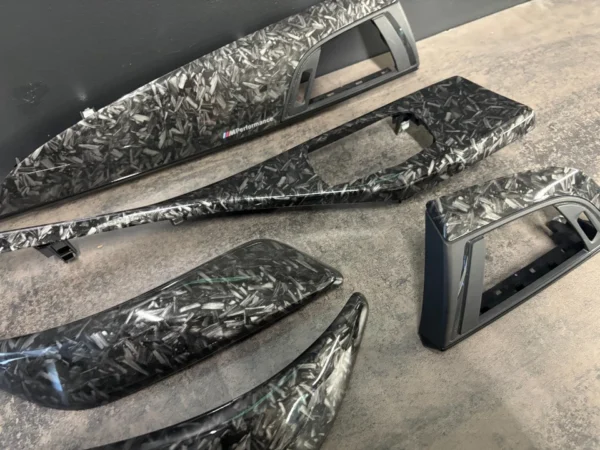 BMW F20 F21 F22 1 2 Series FORGED CARBONInterior Trim Set M PERFORMANCE LHD