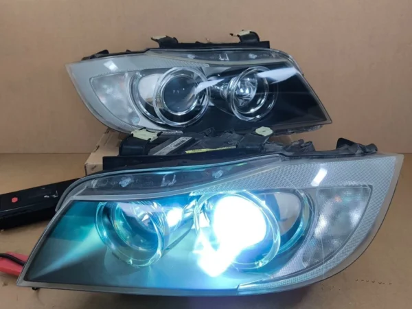 2006-08 JDM BMW 325i 330i 328i 335i Sedan Headlights XENON HID E90 E91 Lamp OEM