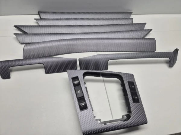 s-l960 (6) BMW 3 Series E46 Sedan Touring ZHP Silver Cube Aluminium Interior Trim LHD