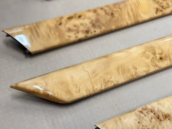 BMW 3 SERIES E46 RARE LIGHT PAPPEL WOOD INTERIOR TRIM SET SEDAN TOURING