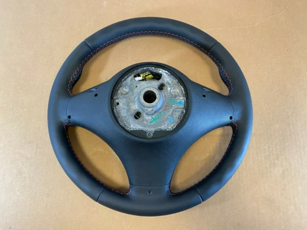 BMW X3 X5 E83 E53 GENUINE M Sport Steering Wheel M Stitches Nappa Leather