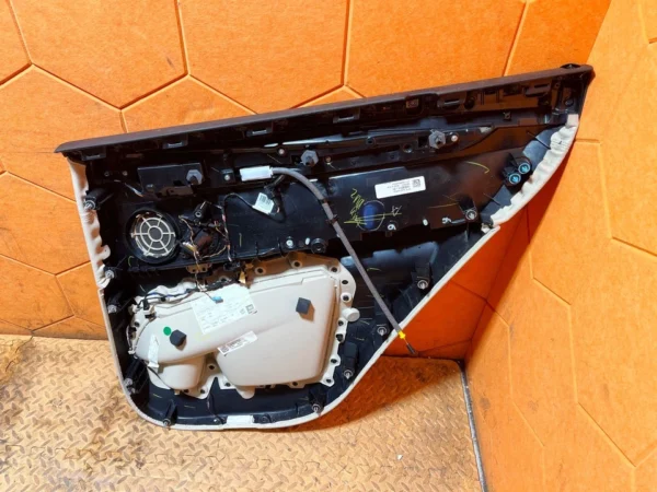 14-18 BMW X5 F15 REAR LEFT LH DRIVER SIDE DOOR INTERIOR DOOR PANEL TRIM OEM