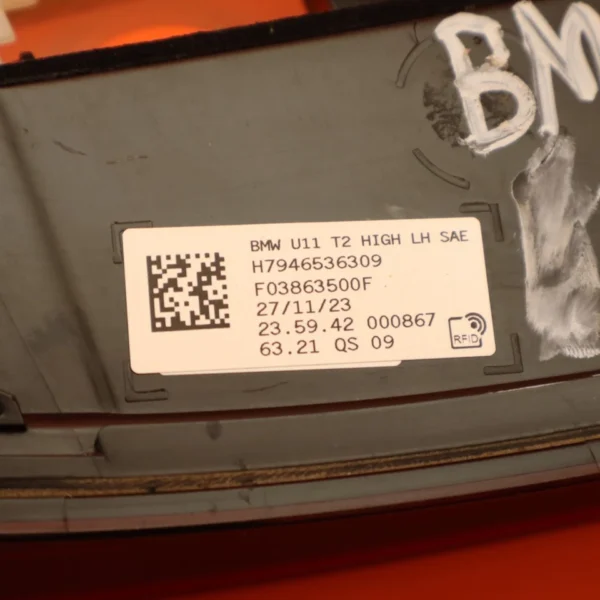 BMW X1 TAIL LIGHT TAIL GATE LEFT DRIVER 2023 2024 2025 63219465363 LED OEM