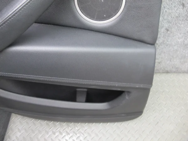 10-14 BMW E71 X6 X6M SET OF 2 REAR DOOR INTERIOR TRIM PANEL W SUN SHADES OEM