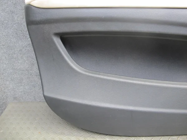 2008-2014 BMW E71 E72 X6 FRONT RIGHT & LEFT SIDE INTERIOR DOOR PANEL LEATHER SET