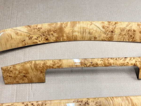 BMW 3 SERIES E46 RARE LIGHT PAPPEL WOOD INTERIOR TRIM SET SEDAN TOURING