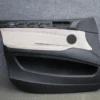 2008-2014 BMW E71 E72 X6 FRONT RIGHT & LEFT SIDE INTERIOR DOOR PANEL LEATHER SET