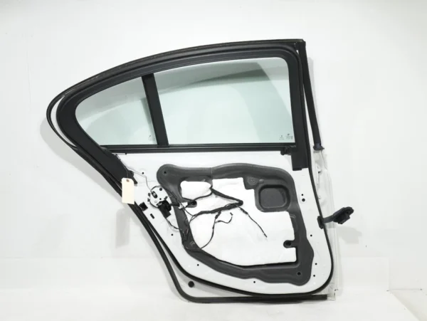 11-16 BMW F10 5 Series COMPLETE Door Rear Left Driver Side Alpine White 300 OEM