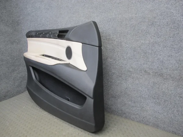 2008-2014 BMW E71 E72 X6 FRONT RIGHT & LEFT SIDE INTERIOR DOOR PANEL LEATHER SET