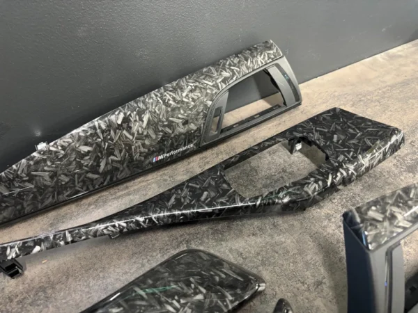 BMW F20 F21 F22 1 2 Series FORGED CARBONInterior Trim Set M PERFORMANCE LHD