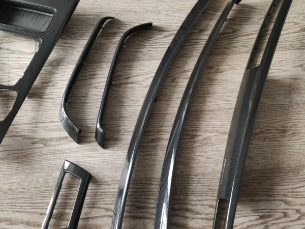 s-l960 (8) BMW E90 E91 Carbon Fiber Interior Trim Set M Perfomance OEM CIC LHD 325 328 335