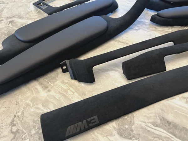 BMW E46 M3 COUPE Interior trim Set ALCANTARA + NAPPPA Door Armrest