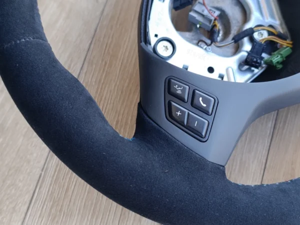 BMW Steering Wheel E92 M3 E90 E91 E93 E81 E82 E87 E88 M FLAT BOTTOM Alcantara