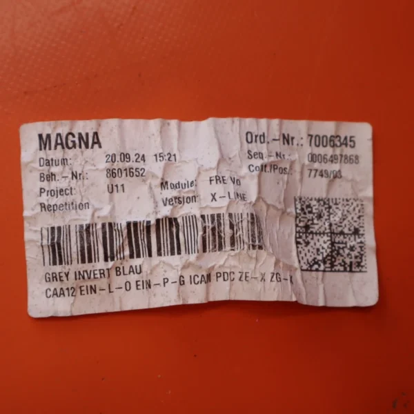 BMW X1 FRONT BUMPER 2023 2024 2025 2026 51115A61945 GRAY OEM