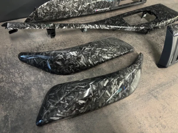 BMW F20 F21 F22 1 2 Series FORGED CARBONInterior Trim Set M PERFORMANCE LHD