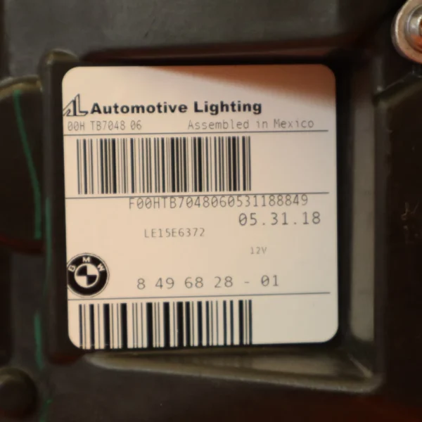 BMW X3 X4 HEADLIGHT RIGHT PASSENGER 2018 2019 2020 2021 ADAPTIVE LED 8496828 OEM