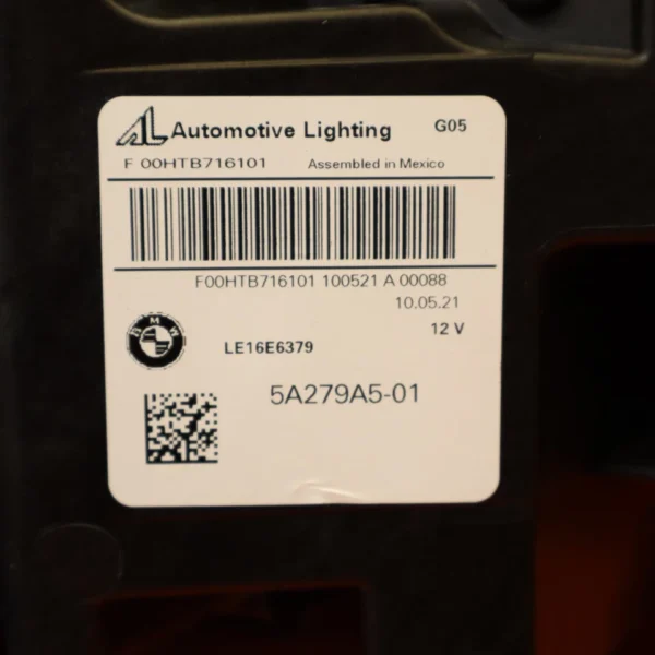 BMW X5 X6 HEADLIGHT LEFT DRIVER 2019 2020 2021 2022 2023 5A279A5-01 LASER LED