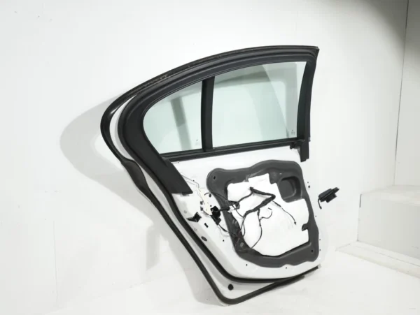 11-16 BMW F10 5 Series COMPLETE Door Rear Left Driver Side Alpine White 300 OEM