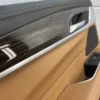 2018-2019 BMW 640i GT Rear Left Door Card Panel Cover Leather Trim OEM