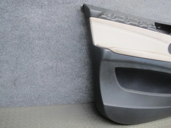 2008-2014 BMW E71 E72 X6 FRONT RIGHT & LEFT SIDE INTERIOR DOOR PANEL LEATHER SET