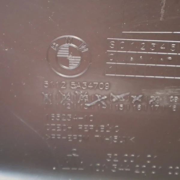 BMW X2 REAR BUMPER 2024 2025 2026 51125A34709 MINERAL WHITE OEM