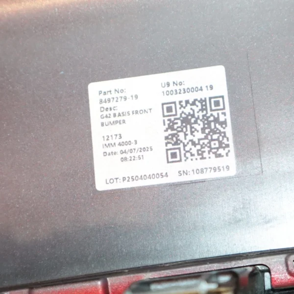 BMW 230I 230 FRONT BUMPER 2022 2023 2024 2025 51115A2FC40 COUPE 2 SERIES RED OEM