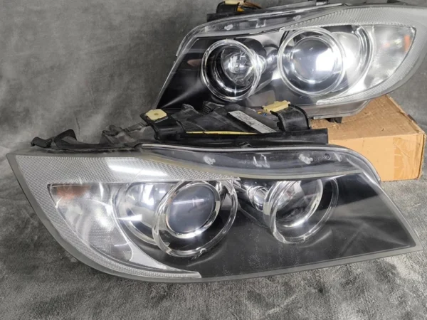 s-l960 BMW 3 Series E90 E91 XENON HID Headlights Head Lights Lamp 1 Pairs 2005-08 OEM