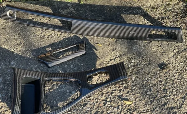 BMW E90 Real Carbon Fiber interior trim set CIC (E90, E91, E92, E93, M3)